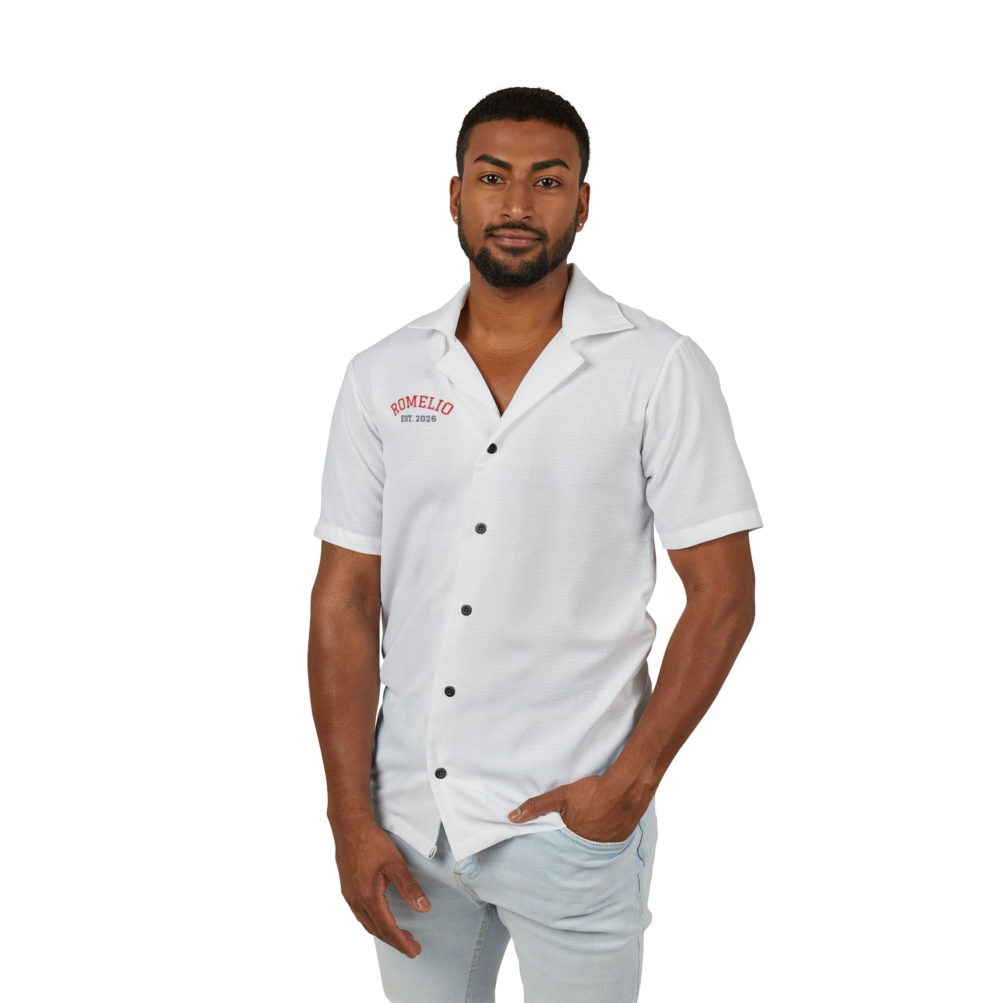 1% Made on Demand -Romelio | Men's Casual Button-Up